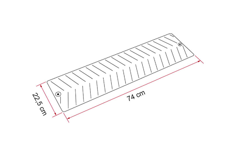 Fiamma Motorhome Grip System – Pair of Traction Mats for Mud, Grass, Sand and Snow - Fiamma wheel and grip systems improving traction, manoeuvrability and stability for caravans and trailers - My Fiamma