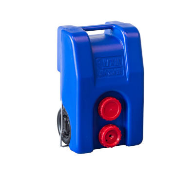 Fiamma Roll-Tank 23 F – 23 L Fresh Water Tank on Wheels – Blue - Fiamma fresh and waste water tanks designed for secure, hygienic storage in caravans and campervans - My Fiamma