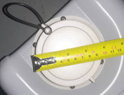 Fiamma Roll-Tank 40W – 40 L Waste Water Tank on Wheels – With Level Indicator & Air Valve – Grey - Fiamma fresh and waste water tanks designed for secure, hygienic storage in caravans and campervans - My Fiamma