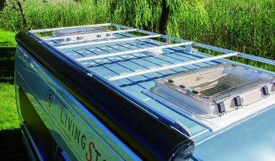 Fiamma Roof Rail Ducato H3 – Aluminium Roof Rack System – Ducato/Relay/Boxer 2006+ High Roof - Fiamma roof rails and accessories enabling secure mounting of storage boxes and travel gear - My Fiamma