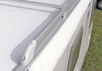 Fiamma Roof Rail Luggage Carrier – Aluminium Roof Platform for Roof Rail Systems - Fiamma roof rails and accessories enabling secure mounting of storage boxes and travel gear - My Fiamma