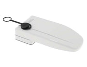 Fiamma Safe Door Magnum – Wall-Mounted External Security Lock – 20 cm Aluminium – White - Fiamma Safe Door and Guardian locks offering reinforced security for vehicle entrances and storage compartments - My Fiamma