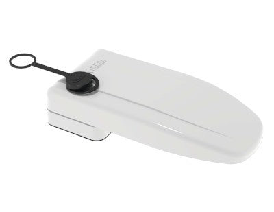 Fiamma Safe Door Magnum – Wall-Mounted External Security Lock – 20 cm Aluminium – White - Fiamma Safe Door and Guardian locks offering reinforced security for vehicle entrances and storage compartments - My Fiamma