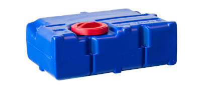 Fiamma Tank 70 – 65 L Fresh Water Tank – Vertical/Horizontal Install – Dark Blue – 71 x 47 x 24 cm - Fiamma fresh and waste water tanks designed for secure, hygienic storage in caravans and campervans - My Fiamma