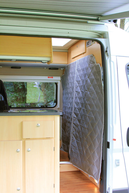 Fiamma Thermo Wall Ducato Cabin - Thermal Partition Curtain - Insulated Cab Divider - Fiamma vehicle covers providing protective, weather-resistant shielding for motorhomes, vans and campervans - My Fiamma