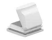 Fiamma Vent 28 F Rooflight - 28x28cm - White - Permanent Ventilation & Flyscreen - Fiamma rooflights for caravans and motorhomes delivering natural light, ventilation and weatherproof roof openings - My Fiamma