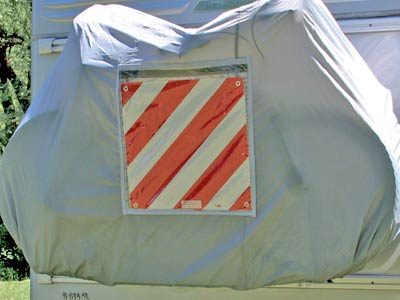 Fiamma Carry-Bike Bike Cover S - 4 Bikes - Rear Rack Cover - Platinum Grey - Fiamma bike covers providing weather-resistant, secure protection for bicycles during travel - My Fiamma