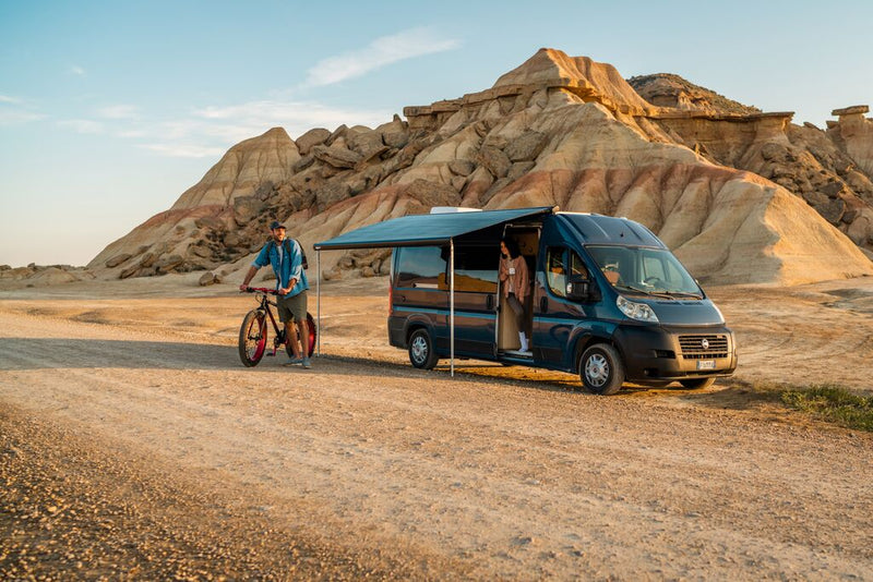 F80s 400 Ducato Roof Installation Awning - Fiamma roof-mounted awnings designed for secure rooftop installation and reliable shade on campervans and motorhomes - My Fiamma