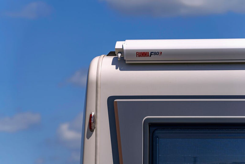 F80L 600** Roof Installation Awning - Fiamma roof-mounted awnings designed for secure rooftop installation and reliable shade on campervans and motorhomes - My Fiamma