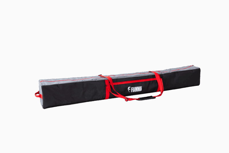 Fiamma Mega Bag Smart L - Extra Long Storage Bag - 195 x 25 x 25 cm - Red/Black - Fiamma organisers for caravans and motorhomes helping keep living spaces tidy, accessible and efficiently arranged - My Fiamma