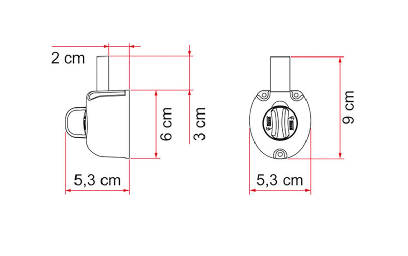 Fiamma Safe Door Guardian – Cab Door Security Reinforcement – Interior Lock Support - Fiamma Safe Door and Guardian locks offering reinforced security for vehicle entrances and storage compartments - My Fiamma